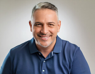 Obraz premium Studio Portrait of Handsome Senior Man