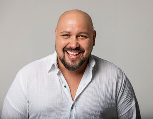 Fototapeta premium Studio Portrait of Handsome Senior Man