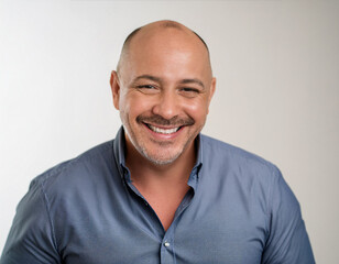 Obraz premium Studio Portrait of Handsome Senior Man