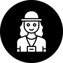 Tour Guide Icon Style