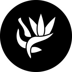 Bird Of Paradise Icon Style