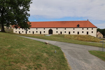 Blick auf Kloster Dalheim bei Lichtenau im Paderborner Land	