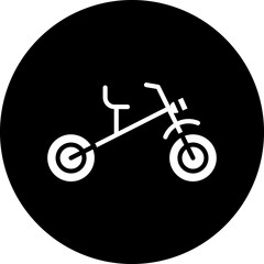 Bike Toy Icon Style