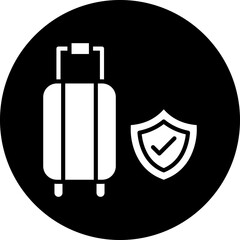 Travel Insurance Icon Style