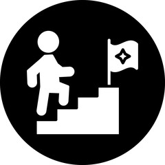 Go To Success Icon Style