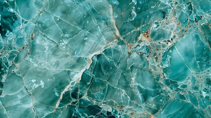 Obraz premium Turquoise Green marble texture background natural Emperador stone exotic breccia marbel for ceramic wall and floor Emperador premium italian glossy granite slab stone ceramic tile poli : Generative AI