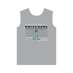 UNIVERSAL UL - Graphic Vector Design, Urban Style, Street Wear Fashion Illustration, 