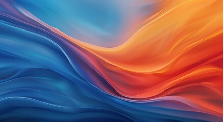 Obraz premium Vibrant abstract fluid art background