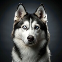 siberian husky dog