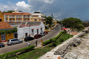 Cartagena de Indias, historyczne miasto w Kolumbii na wybrzeżu Morza Karaibskiego