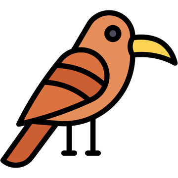 recommend clip art: Vector Icon Hornbill, Ornithology, Zoo, Bird, Animals, Animal