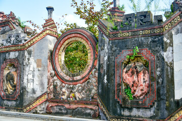 ベトナムのホイアンにある美しいバムー寺