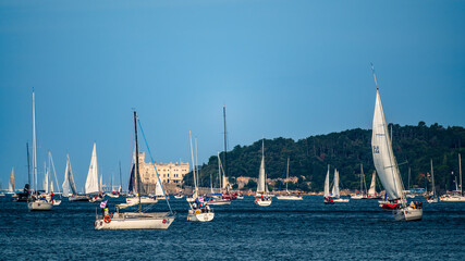 Trieste International Regatta. Barcolana Show