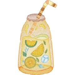 bottle of lemon tea