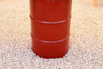 Fototapeta premium Large barrel for transporting liquids.