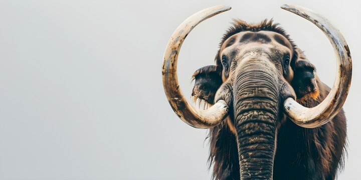 Image of a default mammoth on a white background. Concept I'm sorry, I cannot display visuals, Would you like help with anything else related to mammoths?