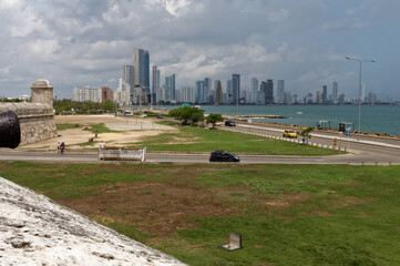 Cartagena de Indias, historyczne miasto w Kolumbii na wybrzeżu Morza Karaibskiego