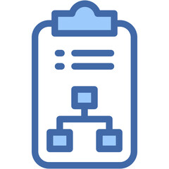 Vector Icon Strategy,  Business, Flow, Report, Plan, Planning