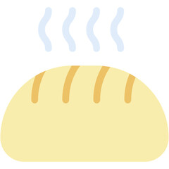 Vector Icon Bread, Breakfast, Food, Meal, Food and Restaurant