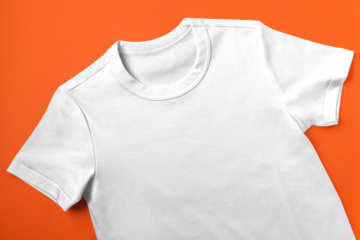 Kids t-shirt png mockup, transparent apparel