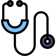 Vector Icon Stethoscope, Doctor, Health, Medical, Healthcare, Physician