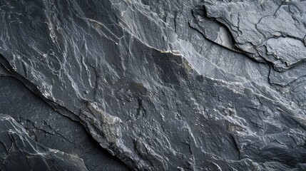 Naklejka premium Slate background or texture in dark grey and black tone