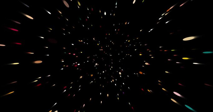 Science fiction warp space universe spaceship stars fast light