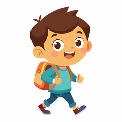 kid-go-to-school-cartoon-vector-icon-illustration