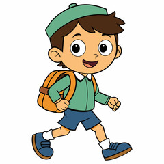 kid-go-to-school-cartoon-vector-icon-illustration