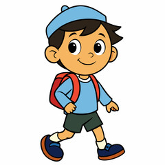 kid-go-to-school-cartoon-vector-icon-illustration