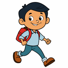 kid-go-to-school-cartoon-vector-icon-illustration