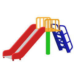 すべり台のイラスト