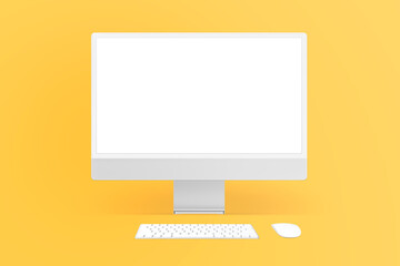 Computer screen mockup png