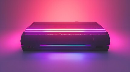 Vintage reel-to-reel tape recorder and cassette isolated on white background