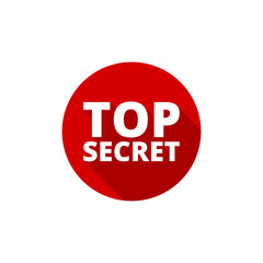 Top secret icon isolated on transparent background