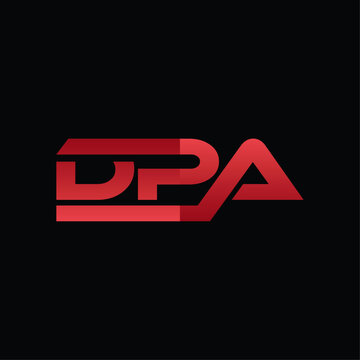 Initial DPA Geometric Business Modern Icon Creative Design Logo