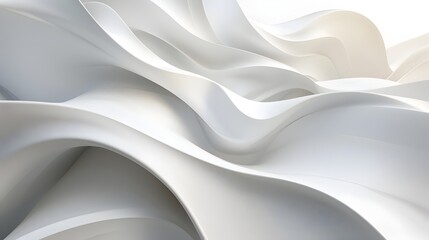 Elegant Minimalist Abstract Background with Flowing Organic Shapes and Soft Tones