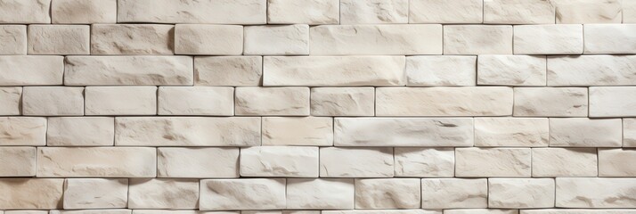 Fototapeta premium White Brick Wall Texture