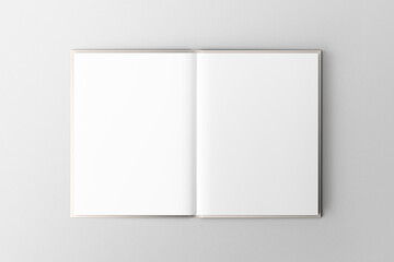 Magazine page png transparent mockup