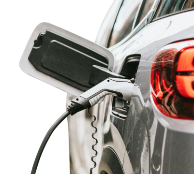 EV car png, clean energy technology, transparent background