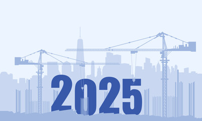 2025 New Year Background Design.