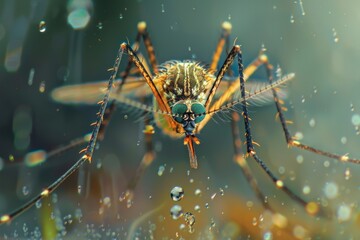 Fototapeta premium Aedes mosquito