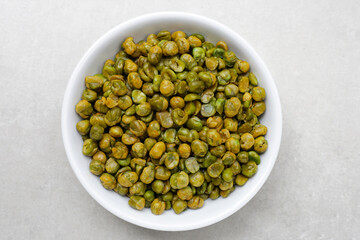 Greennut roasted salted, green peas