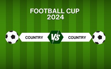 posters of football tournament or soccer league. Banner design for sport events. Template of advertising for championship of soccer or football