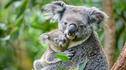 Koalas in Their Natural Habitat 