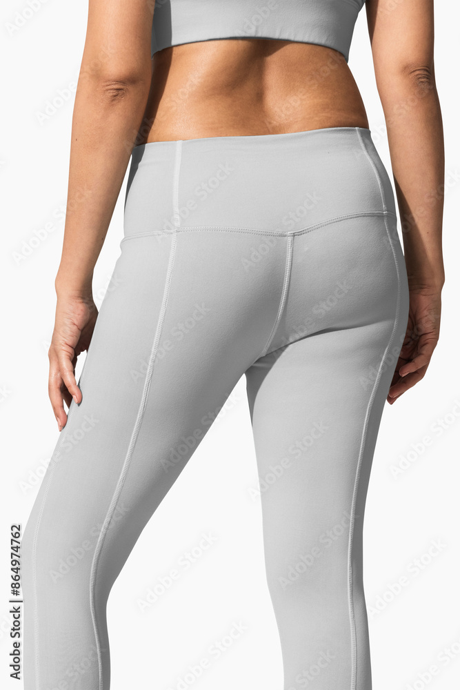 Canvas Prints Png yoga pants mockup transparent sportswear