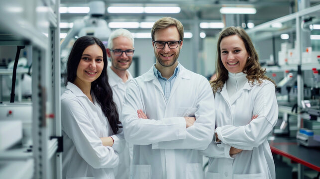 Three colleagues working together in a modern workspace, emphasizing teamwork, creativity, and project development, portrayed through cinematic photography. AI generative...