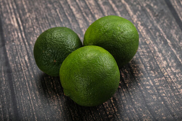 Green sour tropical Lime fruit