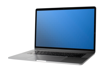 Laptop screen png sticker, digital device, transparent background