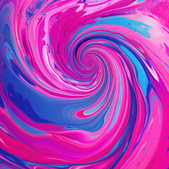 Fototapeta premium Abstract swirl of pink and blue hues